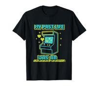 Design di Gioco Arcade Soul Retro Neon Pixel Art Maglietta