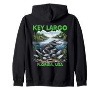 Design di Key Largo Florida USA Felpa con Cappuccio