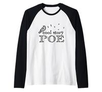 Design di Letteratura Gotica Divertente, Bella Storia con Maglia con Maniche Raglan