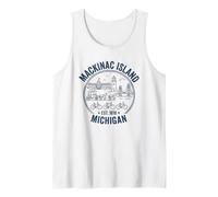 Design di Mackinac Island, nel Nord del Michigan Canotta