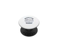 Design di Mackinac Island, nel nord del Michigan PopSockets PopGrip Adesivo