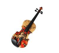 Design di stampa per violino di dimensioni multiple 4/4 sullo strumento musicale per violino superiore e posteriore