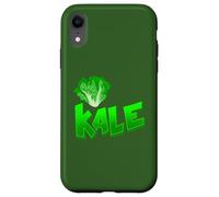Design di stile di vita sano basato su una centrale elettrica Kale Custodia per iPhone XR