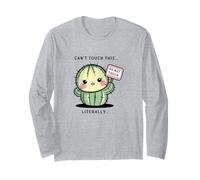 Design Divertente con Cactus Maglia a Manica