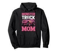 Design divertente con Monster Truck Mom Felpa con Cappuccio