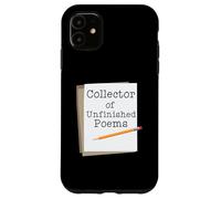 Design divertente con poesie e poesie per donne e ragazze Custodia per iPhone 11
