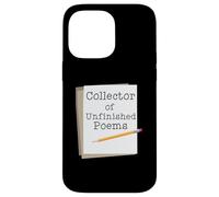 Design divertente con poesie e poesie per donne e ragazze Custodia per iPhone 14 Pro Max
