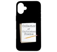 Design divertente con poesie e poesie per donne e ragazze Custodia per iPhone 16 Plus