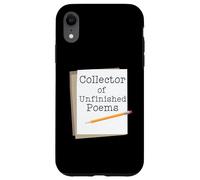 Design divertente con poesie e poesie per donne e ragazze Custodia per iPhone XR