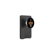 Design divertente con scritta in inglese "I'd Rather Be Garden PopSockets PopWallet per MagSafe