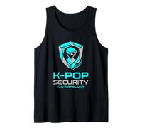 Design Divertente del Personale dei Fan di K-Pop Security Canotta