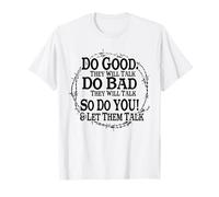 Design divertente "Do Good" Maglietta