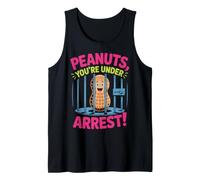Design Divertente Peanuts You're Under Arrest Canotta