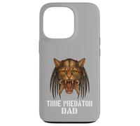 Design divertente per amanti dei gatti e papà con scritta "The True Predator Dad" Custodia per iPhone 13 Pro