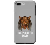 Design divertente per amanti dei gatti e papà con scritta "The True Predator Dad" Custodia per iPhone 7 Plus/8 Plus