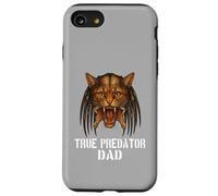 Design divertente per amanti dei gatti e papà con scritta "The True Predator Dad" Custodia per iPhone SE (2020) / 7 / 8