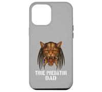 Design divertente per amanti dei gatti e papà con scritta "The True Predator Dad" Custodia per iPhone 12 Pro Max