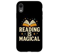 Design divertente per amanti dei libri "Reading Is Magic" Custodia per iPhone XR