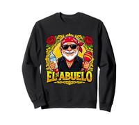 Design Divertente per Nonni messicani El Abuelo Felpa