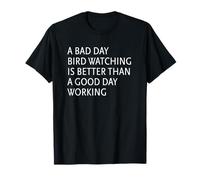 Design Divertente per osservare Gli Uccelli Maglietta