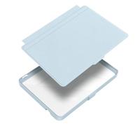 Design diviso, for KOBO Clara Color/2E/BW 6" | Custodia intelligente retro trasparente, attiva/sospende il dispositivo aprendo/chiudendo(Light Blue)