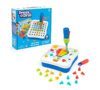 Design & Drill - L’Officina di rivettatura Che Fa Pop di Learning Resources, 54 Pezzi con rivettatrice azionata a Mano da premere, Giocattolo STEM, Bambini e Bambine, 3+