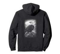 Design Eagle Freedom Mountain Felpa con Cappuccio