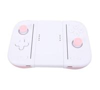 Design Efficiente della Chiave Meccanica Controller di Gioco Wireless Illuminazione RGB Vibrazioni Regolate per Un'esperienza di Gioco Intensa (Bianco Rosa)
