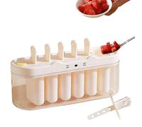 Design Eisform - Katze | 6 Silikon am Maker - DIY Form für Kinder Saft Smoothies BPA Frei Einfaches Lösen Rosa Blau Gelb 1er Packung Zubehör Set Design 2026