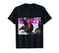 Design Elegante con Gallo Nano Giapponese Chabo Maglietta