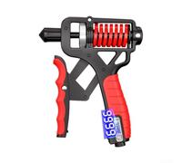 Design elegante con impugnatura regolabile con struttura in acciaio al carbonio e caratteristiche facili da usare (rosso)