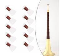 Design elegante confezione da 10 ance Suona professionali in plastica per migliorare notevolmente la tua musica (misura L)