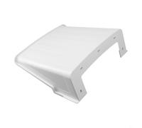 Design elegante copertura per montaggio a parete per telecamere di sicurezza, offre una protezione affidabile contro gli elementi tutto l'anno (bianco)