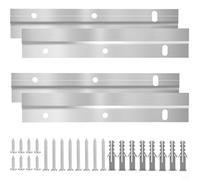 Design elegante e moderno sistema completo di ganci ZClamp con più componenti per una presentazione sicura e sicura delle opere d'arte