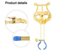 Design elegante per lira tromba in metallo leggero e facile da trasportare