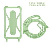 Design elegante, resistente nylon, materiale in silicone di alta qualità, cinturino universale per telefono, tracolla rimovibile per un trasporto