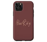 Design elegante vintage Blue Ridge Georgia Custodia per iPhone 11 Pro