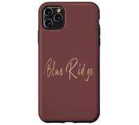Design elegante vintage Blue Ridge Georgia Custodia per iPhone 11 Pro Max