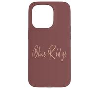 Design elegante vintage Blue Ridge Georgia Custodia per iPhone 15 Pro