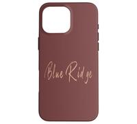 Design elegante vintage Blue Ridge Georgia Custodia per iPhone 16 Pro Max