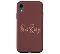 Design elegante vintage Blue Ridge Georgia Custodia per iPhone XR