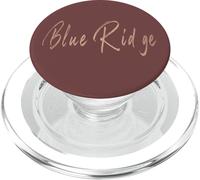 Design elegante vintage Blue Ridge Georgia PopSockets PopGrip per MagSafe