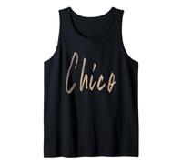 Design elegante vintage Chico California Canotta