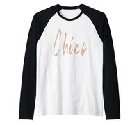 Design elegante vintage Chico California Maglia con Maniche Raglan