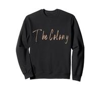 Design elegante vintage Colony Texas Felpa