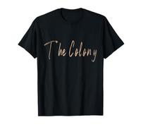 Design elegante vintage Colony Texas Maglietta