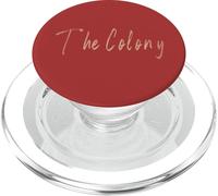 Design elegante vintage Colony Texas PopSockets PopGrip per MagSafe