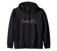 Design elegante vintage di Beverly Hills California Felpa con Cappuccio