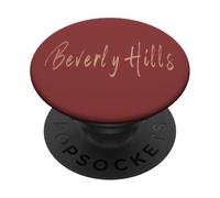 Design elegante vintage di Beverly Hills California PopSockets PopGrip Adesivo