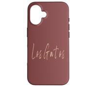 Design elegante vintage di Los Gatos California Custodia per iPhone 16